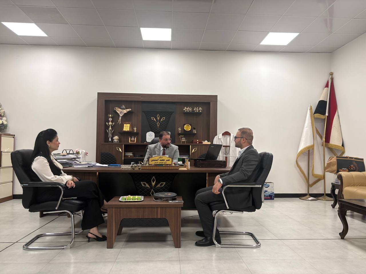 مركز فاي لعلوم النانو يبحث آفاق التعاون البحثي مع كلية طب الأسنان في جامعة البيان